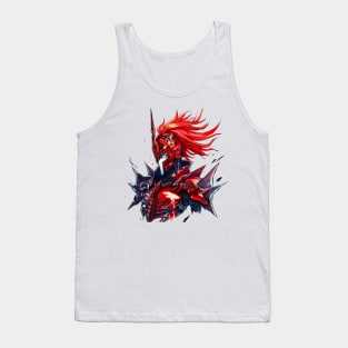 solo leveling igris red armor Tank Top